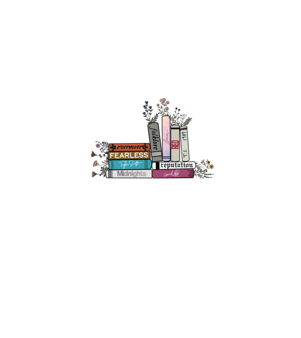 Eras tour books color 2 model gri pe tricou