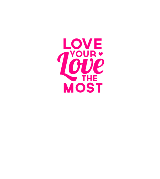 love most model alb pe tricou