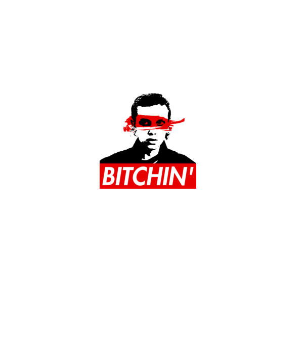 bitchin eleven model gri pe tricou