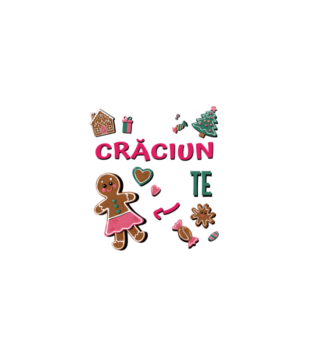 Tot ce-mi doresc de Crăciun să TE Femei Negru model negru pe tricou