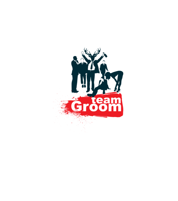 Reservoir Groom Team model alb pe tricou