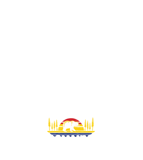 Land of Bears model negru pe tricou