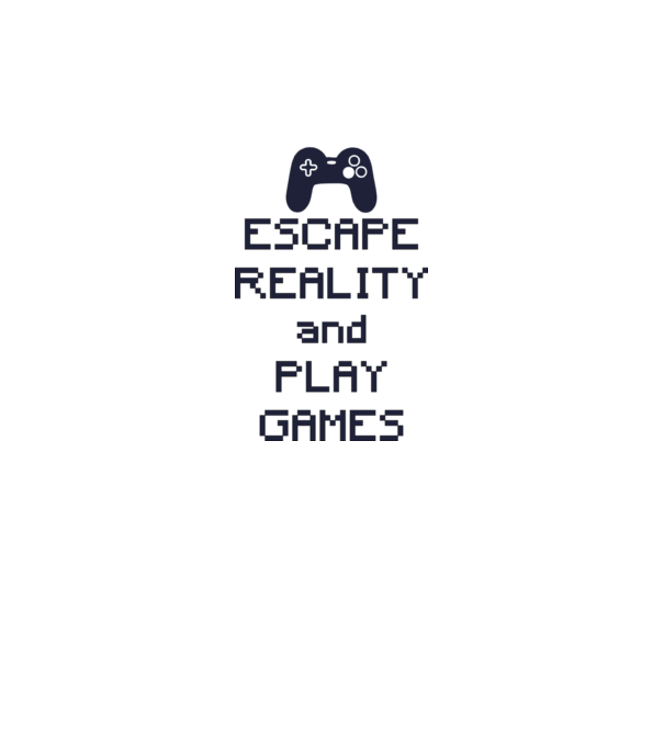 Escape reality model galben neon pe tricou