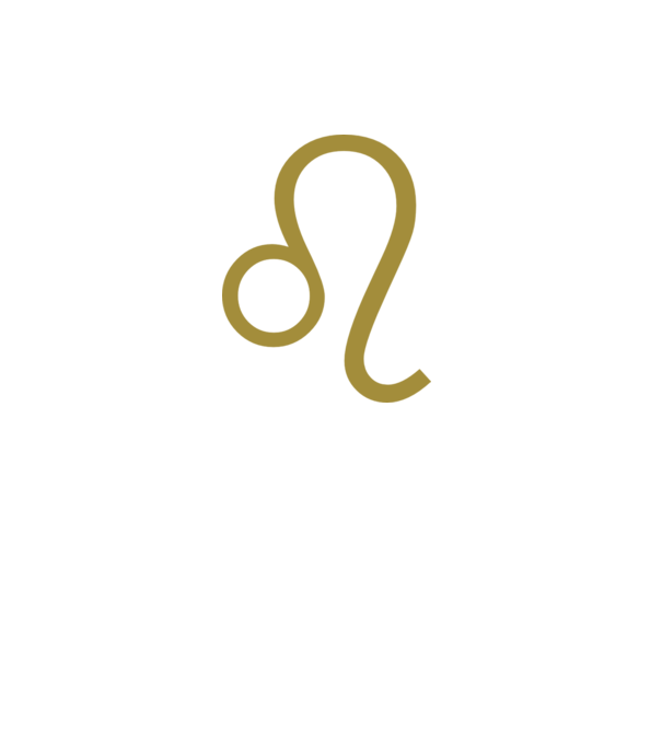 Leo Horoscope model gri închis pe tricou