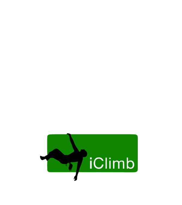iClimb model negru pe tricou