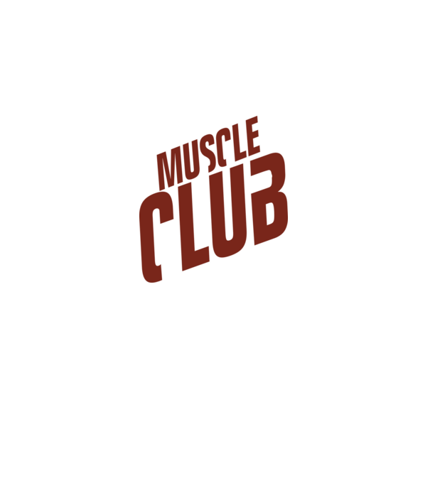 Muscle Club model negru pe tricou