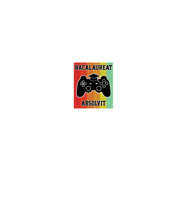 bacalaureat absolvit model negru pe tricou