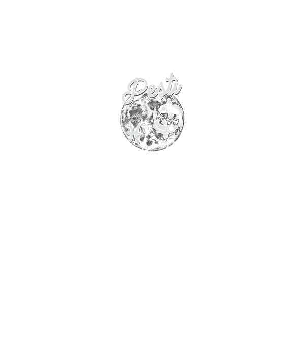 Zodiac femeie PEȘTI retro model negru pe tricou