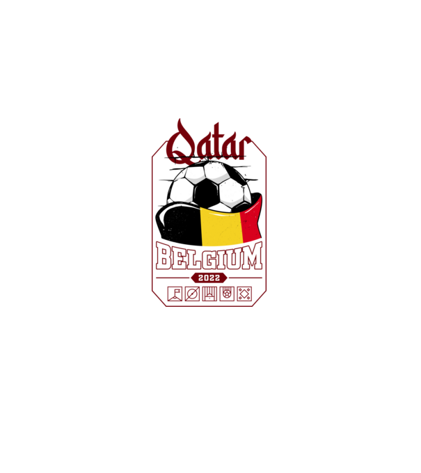 Qatar teams Belgium model kaki pe tricou