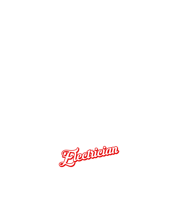 Cel mai bun ELECTRICIAN din lume model alb pe tricou