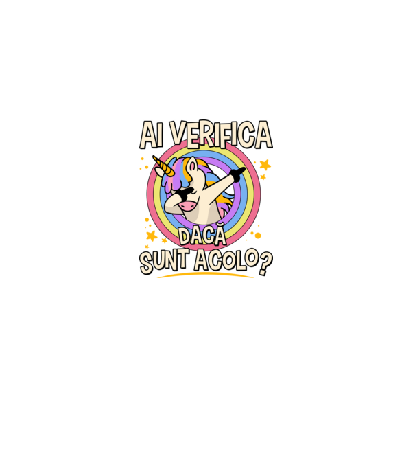 Ai verifica dacă sunt acolo? model negru pe tricou