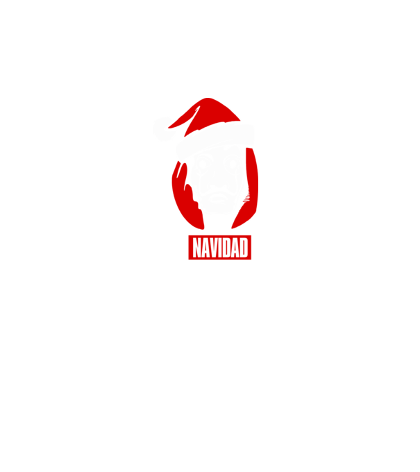 feliz navidad merry christmas money heist model negru pe tricou