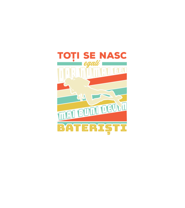 toți se nasc egali, dar numai cei mai buni devin scafandri model negru pe tricou