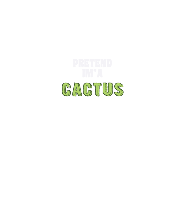 Cactus carnaval model negru pe tricou