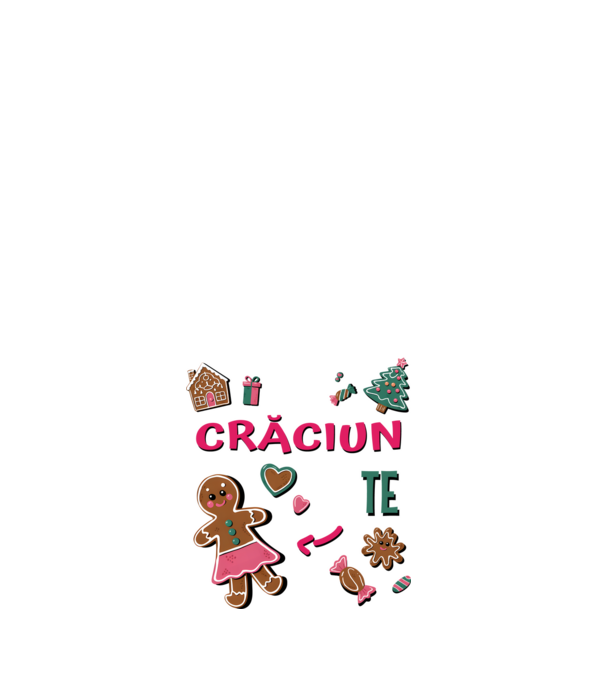 Tot ce-mi doresc de Crăciun să TE Femei Negru model alb pe tricou