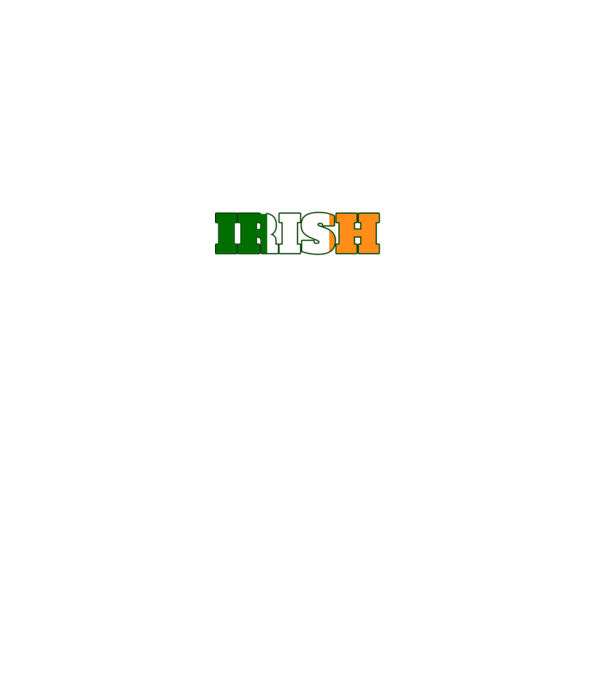 Everyone is irish flag model gri pe tricou