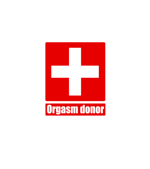 orgasm model negru pe tricou