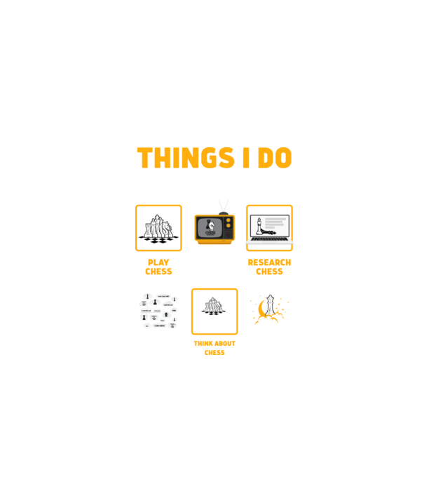 Things I do in my spare time model negru pe tricou
