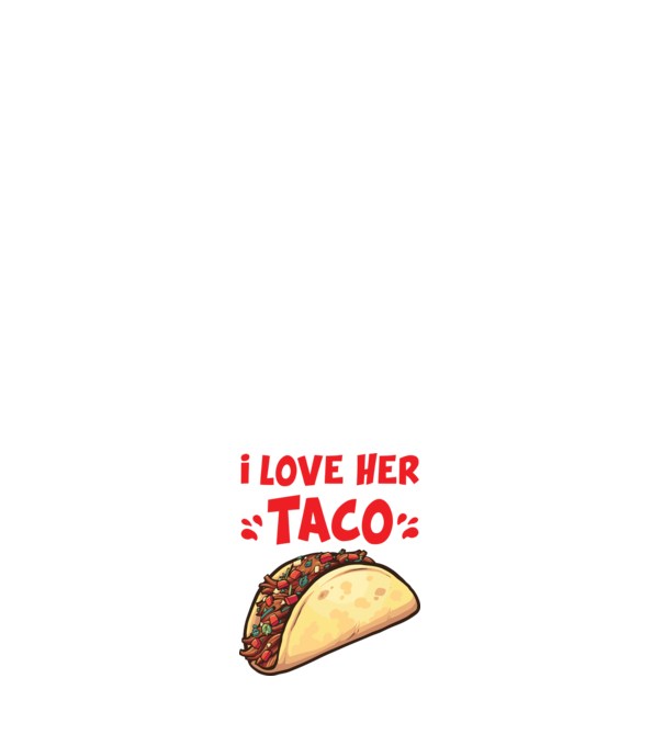 Couple TACO model negru pe tricou