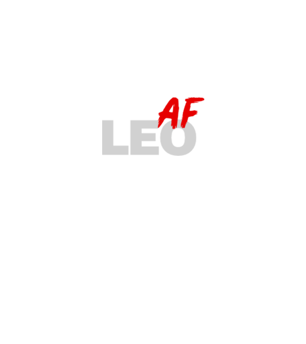 LEO as fuck model negru pe tricou