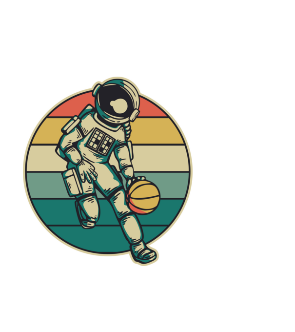 SpaceBall model negru pe tricou