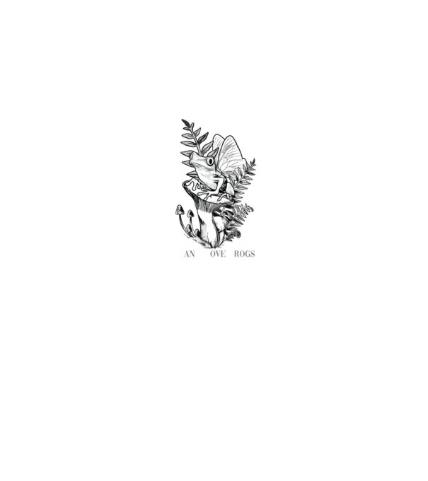 MILF man i love frogs model negru pe tricou