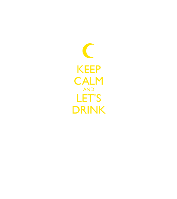 keep calm and lets drink model albastru regal pe tricou