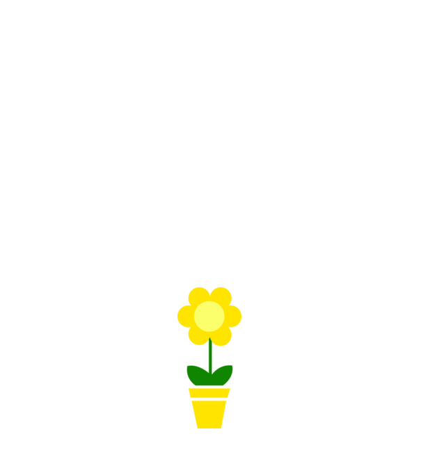Flower model alb pe tricou