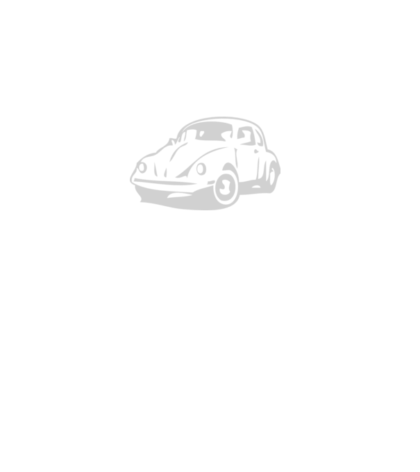 vw beetle model gri pe tricou