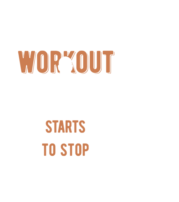 The Real Workout model negru pe tricou