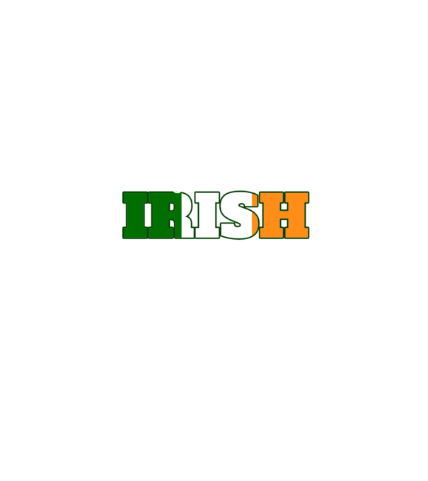 Everyone is irish flag model negru pe tricou