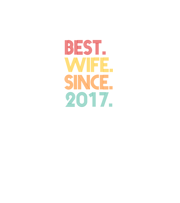 best wife since 2017 retro model turcoaz pe tricou