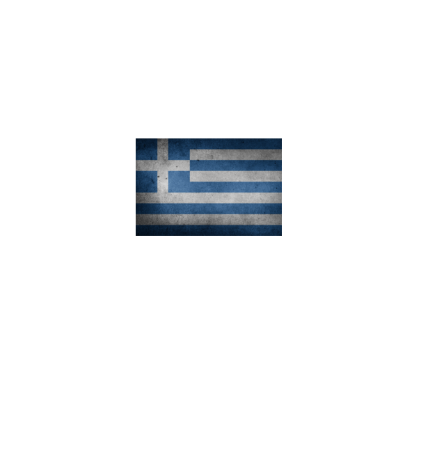 GREECE model negru pe tricou