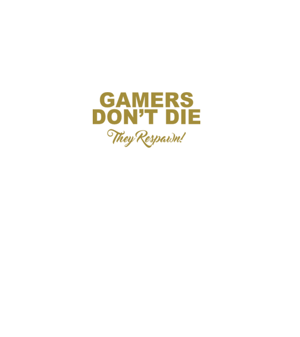 'Gamers don''t lie' model negru pe tricou