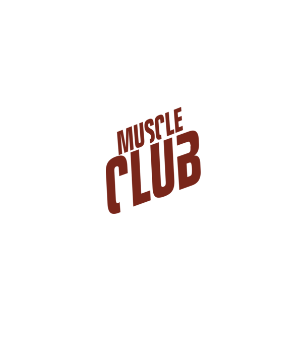 Muscle Club model negru pe tricou