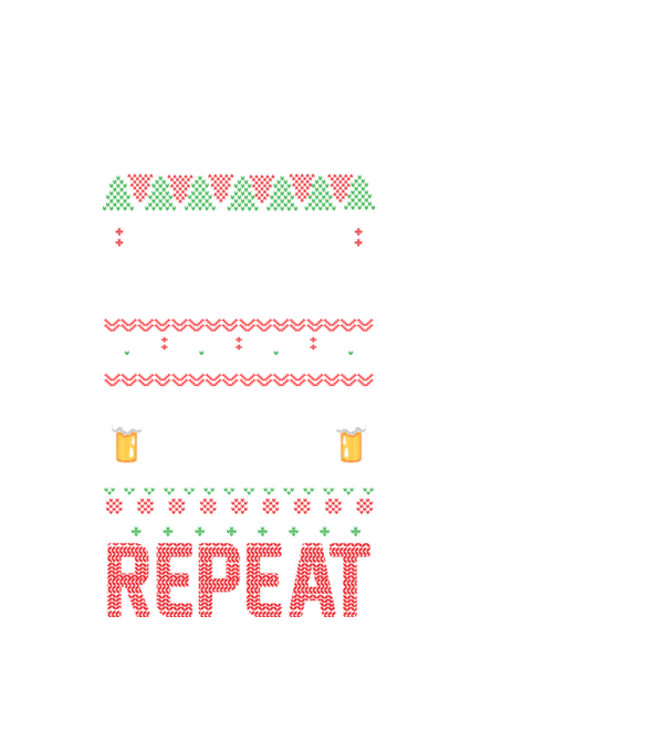 Drink drink repeat model alb pe tricou