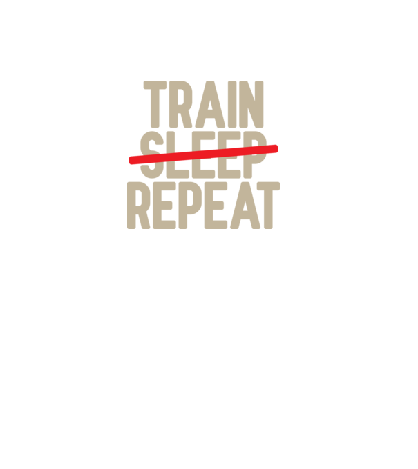 Train repeat model negru pe tricou