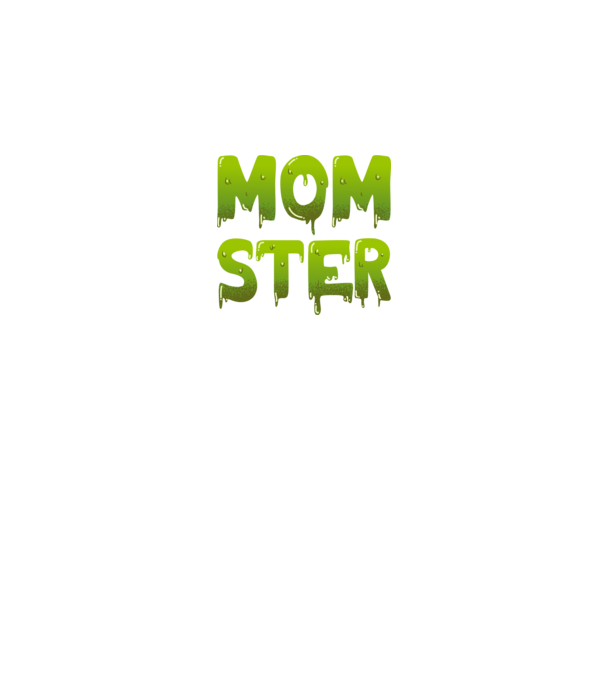 Momster model negru pe tricou