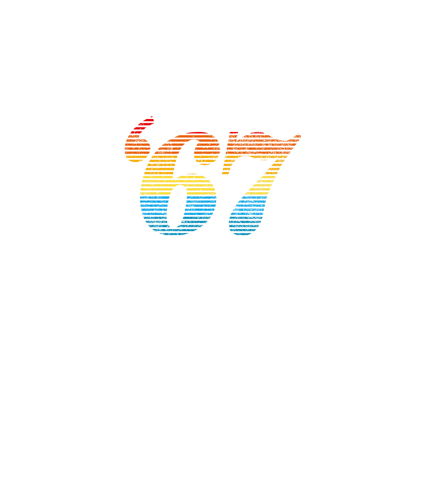 Retro Birthday 1967 model alb pe tricou