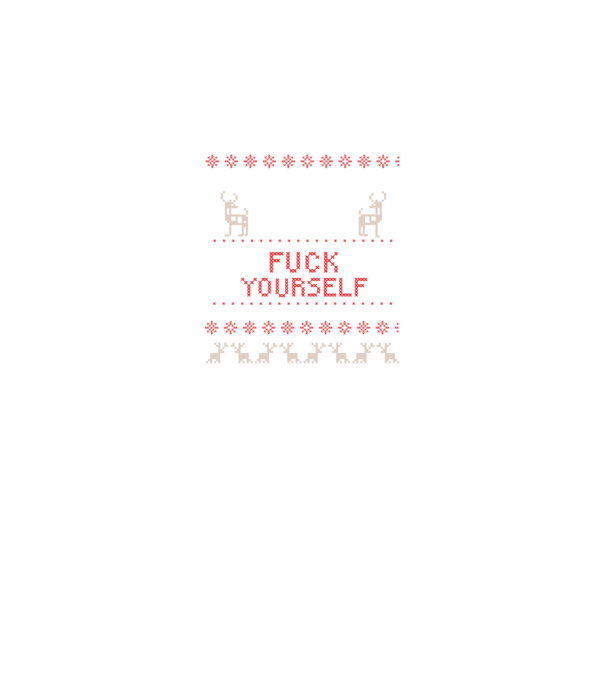 Merry go f-ck yourself model negru pe tricou