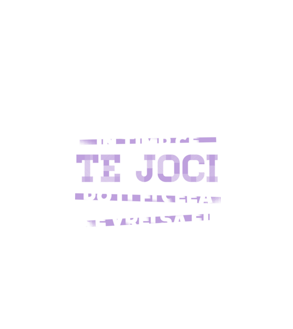 în timp ce te joci poți fi ceea ce vrei să fii - în acel moment model negru pe tricou