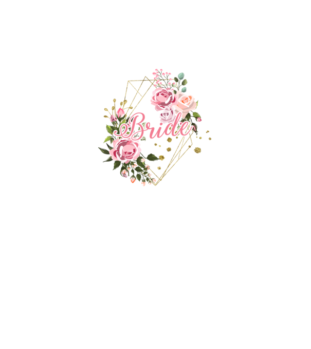 BRIDE roses floral model gri pe tricou