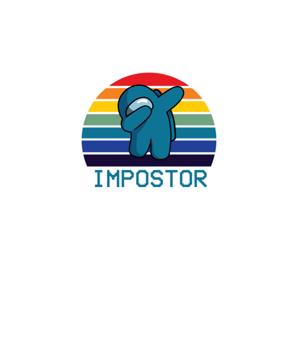 Impostor model turcoaz pe tricou