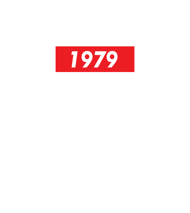 Supreme Birthday 1979 model negru pe tricou