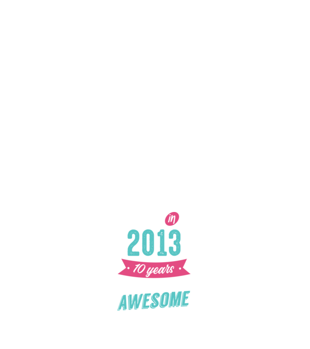 Made in 2013 model negru pe tricou
