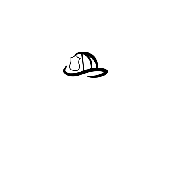Fire fighter model roșu pe tricou