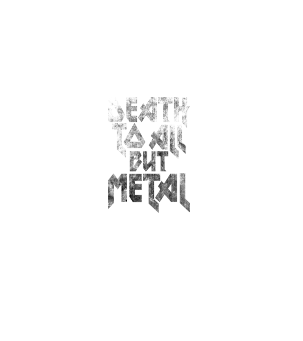 Death but metal model negru pe tricou