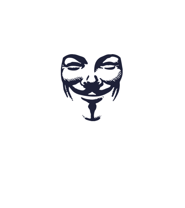 vendetta mask model gri pe tricou