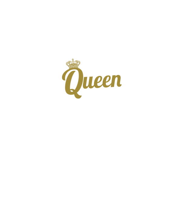 Nurse a title just above Queen model negru pe tricou