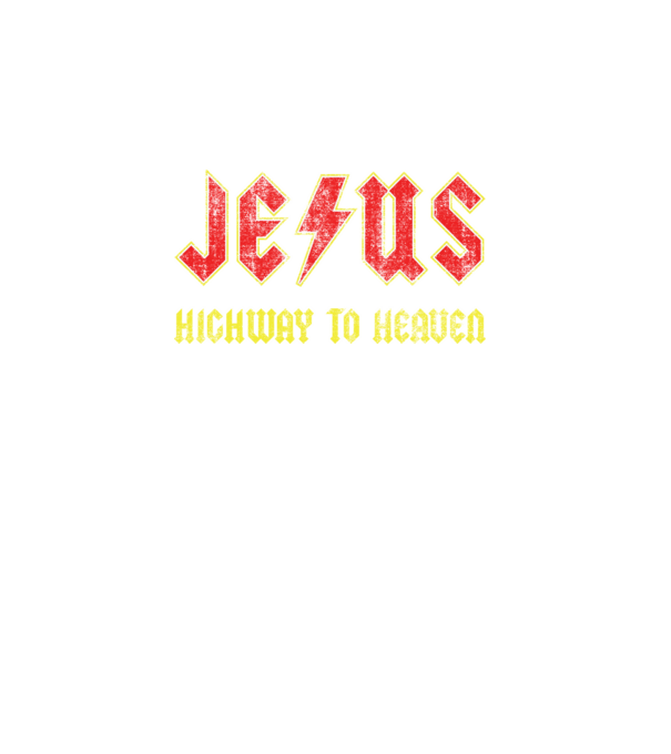 JESUS HIGHWAY TO HEAVEN model turcoaz pe tricou